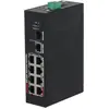 Image de Dahua INDUSTRIE-SCHALTER PFS3110-8ET-96-V2 (9 ports), Switch réseau, Noir