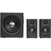 Image de Edifier S355DB 2.1 walnuss Bluetooth Hi-Res (Set, 150 W), Enceinte hifi + home cinéma, Noir, Marron