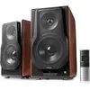 Image de Edifier S3000MKII (1 paire, 256 W), Enceinte hifi + home cinéma, Marron, Noir