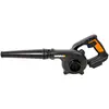 Image de Worx, Aspirateur + souffleur à feuilles, WX094.9 (Fonctionnement sur batterie, Souffleur de feuilles)
