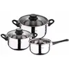 Image de San Ignacio Set de casseroles Toledo sg-8050 (5 pcs), Poêle + casserole, Argent