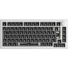 Image de Akko 5075B Via Barebone Gaming Tastatur, 75% - ANSI, Moon White (Barebone, Filaire, Sans fil), Clavier, Blanc