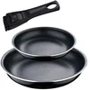 Image de Ensemble de 2 Pièces de poêle Bergner Click & Cook Aluminium