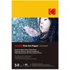 Image de Kodak Fine Art Paper 230g Matte Coated Smooth 4/6x50 (230 g/m², 10x15 cm, A6, 50 pcs), Papier photo, Blanc