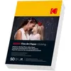 Image de Kodak Papier beaux-arts -valokuvapaperi (210 g/m², A6, 50 pcs), Papier photo, Blanc