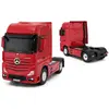 Image de Rastar truck with car RC Mercedes-Benz Actros Red/Yellow/Silver, 74940