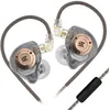 Image de Écouteurs SZSMART kz-edx Pro x-curve avec microphone gris (sensibilité dans l’oreille 108±3db)