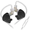 Image de Écouteurs SZSMART KZ-ZSN PRO X HIFI courbés avec microphone noir (In ear - sensibilité 109db)