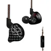 Image de Écouteurs SZSMART KZ ZST HIFI courbés avec microphone noir (In ear - sensibilité 106db)