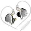 Image de Écouteurs SZSMART KZ-ZS10 PRO HIFI courbés avec microphone noir (In ear - sensibilité 111db)