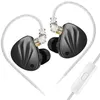 Image de Écouteurs SZSMART KZ KRILA HIFI courbés avec microphone noir (In ear - sensibilité 106±3db)