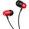 Image de Ecouteurs BOROFONE BM57 Universel 3.5mm Rouge