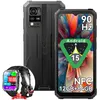 Image de Blackview BV4800 SE Téléphone Portable Incassable,Android 15 Smartphone 12Go+64Go,6.56 HD+ 90Hz,Dual SIM 4G Noir avec Smartwatch Blackview W60