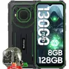 Image de Smartphone Incassable Blackview BV6200 Pro 6,56 13000mAh 12Go+128Go Vert avec Smartwatch Blackview W60