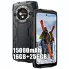 Image de Smartphone Incassable Blackview BV9300 Pro 16Go+256Go 15080mAh(33W) 6.7+écran secondaire 1.32 64MP+32MP Android 13 NFC 100LM -Noir