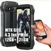 Image de Blackview N6000 SE Téléphone Portable Incassable 4,3 QHD+ Android 13 12Go+128Go 13MP+8MP 3700mAh NFC,Dual SIM,Face ID - Vert
