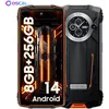 Image de OSCAL PILOT 2 Téléphone Portable Incassable 6.5 Double Écran 120Hz 16Go+256Go 50MP+32MP 8800mAh NFC,GPS,Face ID - Orange