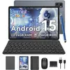 Image de Tablette Tactile x Gemini 2.0 IA VekfulPC 10.1" 24Go + 256Go-SD 2To, Android 15 5000 mAh WiFi 6 Avec Clavier,Souris,Stylet,Etui de Protection