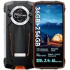 Image de Blackview BV8200 4G Téléphone 2025, 36Go+256Go/2TB, Double Écran 6.5" FDH+, Android 14 Téléphone Débloqué, 8800mAh Smartphone Incassable Etanche, Orange