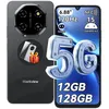Image de 5G Téléphone Portable Débloqué Blackview SHARK 6 12Go+128Go/2To 6.67" 50MP+13MP 5000mAh Android 15 Smartphone,Dual SIM,GPS - Noir