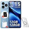 Image de Blackview Wave 9C Phone, Android 15, Smartphone 5000mAh, Octa-Core 12GB+128GB/SD 2TB Expand, 6.56" HD, 4G - Bleu