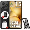 Image de Blackview Wave 9C Phone, Android 15, Smartphone 5000mAh, Octa-Core 12GB+128GB/SD 2TB Expand, 6.56" HD, 4G - Noir