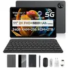 Image de Blackview ZENO 10 AI Tablette Tactile 11 pouces, 24 Go + 256 Go ROM, Android 15, Tablette de jeu 2K FHD +, 16MP + 13MP 8800mAh, Noir