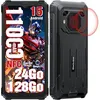 Image de Blackview BV6200 Plus Téléphone portable, Android 15, 32 Go (8 + 24) RAM + 128 Go, 11000mAh, écran 6,56 inch, 90Hz, Smartphone étanche IP68 / 69K, NFC / GPS, Noir