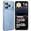 Image de Blackview Wave 7C Téléphone Portable Android 16 Smartphones,16Go+64Go/2To,32MP+13MP,5000mAh,6.56" Smartphon Pas Cher 4G Dual SIM,Bleu