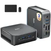 Image de Blackview MP50 Mini PC avec Souris et Clavier, Ryzen 3500UWin-11 Pro,16Go+512Go SSD, Mini Ordinateur de Bureau Silencieux Wifi5 Noir