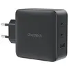 Image de Choetech PD8005, PD 100W GaN main charger (100 W, 3 ports), Chargeur USB, Noir