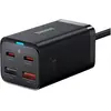 Image de Baseus Chargeur rapide GaN3 Pro (65 W, 4 ports), Chargeur USB, Noir