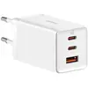 Image de Baseus GaN5 Pro (65 W, 3 ports), Chargeur USB, Blanc