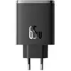 Image de Baseus Cube Pro (65 W, 3 ports), Chargeur USB, Noir