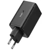 Image de Chargeur rapide Baseus GaN6 Pro 65 W 2 x USB-C 2 x USB Noire