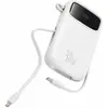 Image de Baseus QPow 2 10000mAh 30W powerbank (blanc) (10000 mAh, 30 W, 37 Wh), Chargeur de secours, Blanc