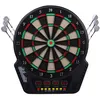 Image de Cible jeu de flechettes électronique professionnel 243 jeux variés noir