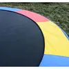 Image de Couvre-ressort trampoline Ø 366 cm PVC PE haute densité rembourrage 15 mm multicolore