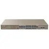 Image de Jovision IP-COM 24-CANAUX POE SWITCH (24 ports), Switch réseau, Noir