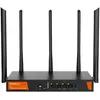 Image de Tenda W30E AX3000 Routeur sans fil Gigabit Ethernet double bande (2 4 GHz/5 GHz) Noir, Routeur, Noir