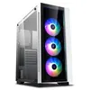 Image de DeepCool MATREXX 55 ADD-RGB WH 3F - Tour - ATX étendu - panneau latéral fenêtré (verre trempé) (ATX / PS/2) - blanc - USB/Audio