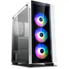 Image de Deepcool Matrexx 55 V3 ADD-RGB WH 3F (ATX, E-ATX, mATX, Mini-ITX), Boîtier PC, Noir, Blanc