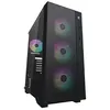 Image de DeepCool MATREXX 55 MESH ADD-RGB 4F - Tour - ATX étendu - panneau latéral fenêtré (verre trempé) - pas d'alimentation (ATX / PS/2) - USB/Audio