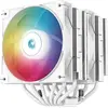 Image de Deepcool AG620 WH ARGB (157 mm), Ventirad processeur, Blanc, Multicolore