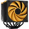 Image de Deepcool AK620 ZERO DARK ZORIA (160 mm), Ventirad processeur, Noir, Jaune