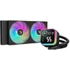 Image de Deepcool LQ240, Refroidissement liquide CPU, Multicolore, Noir