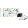 Image de Deepcool "K Cooler Wasserkühlung LM240 White", Refroidissement liquide CPU, Blanc