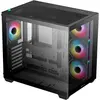Image de Deepcool CG530 4F (ATX, ITX, mATX), Boîtier PC, Multicolore, Noir