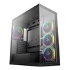Image de Boîtier PC gaming DeepCool CG580 4F V2 moyen tour ARGB avec panneau latéral verre trempé