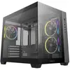 Image de Deepcool CG330 3F Micro ATX Mini ITX ARGB Glas black (mATX, Mini-ITX), Boîtier PC, Noir